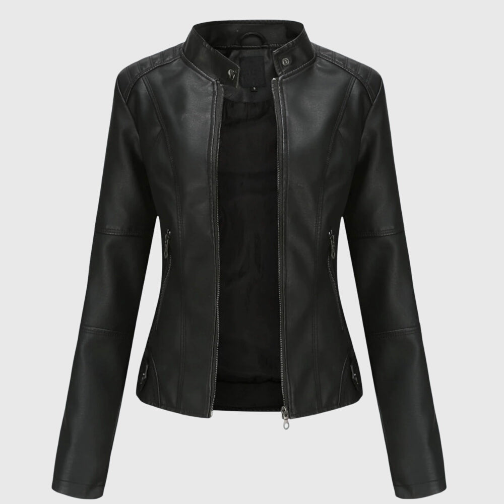 Giorgina™ - Veste en Cuir Élégante pour Femmes