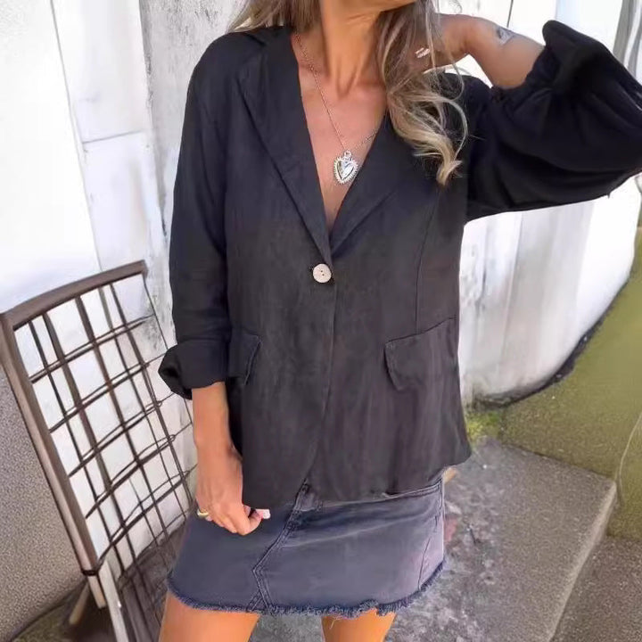 Adèle™ | Blazer uni confortable