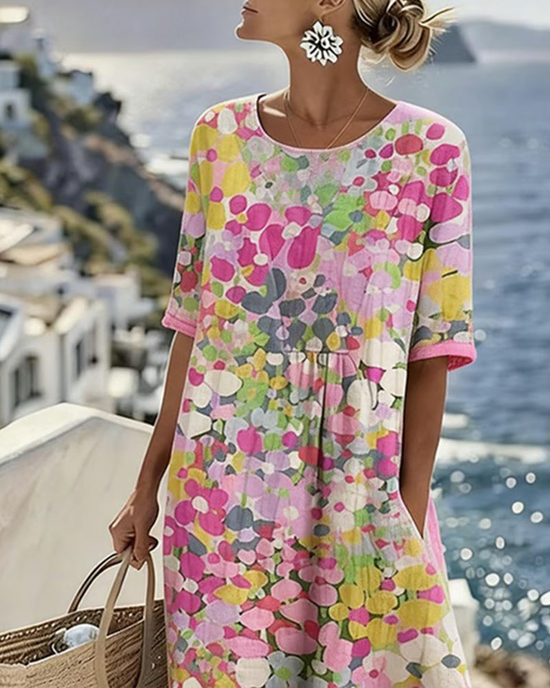 Lois | Robe Imprimée Fluide
