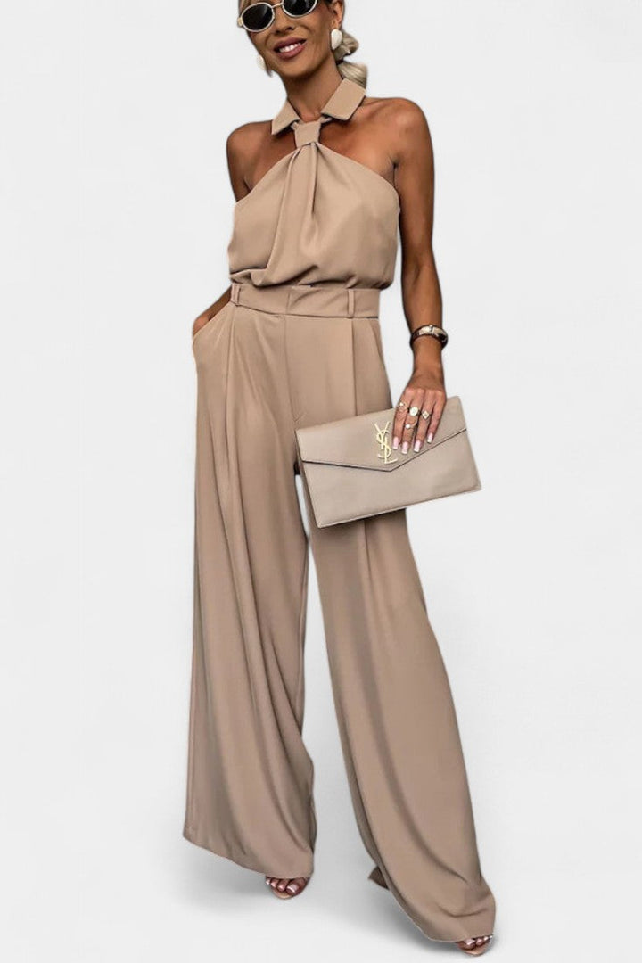 Sibyl Ensemble Halter à Silhouette Fluide