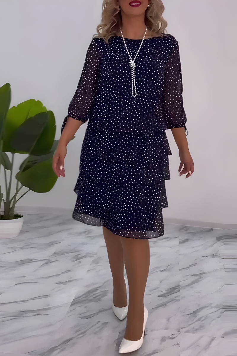 Elva™ | Robe Midi Élégante Et Confortable