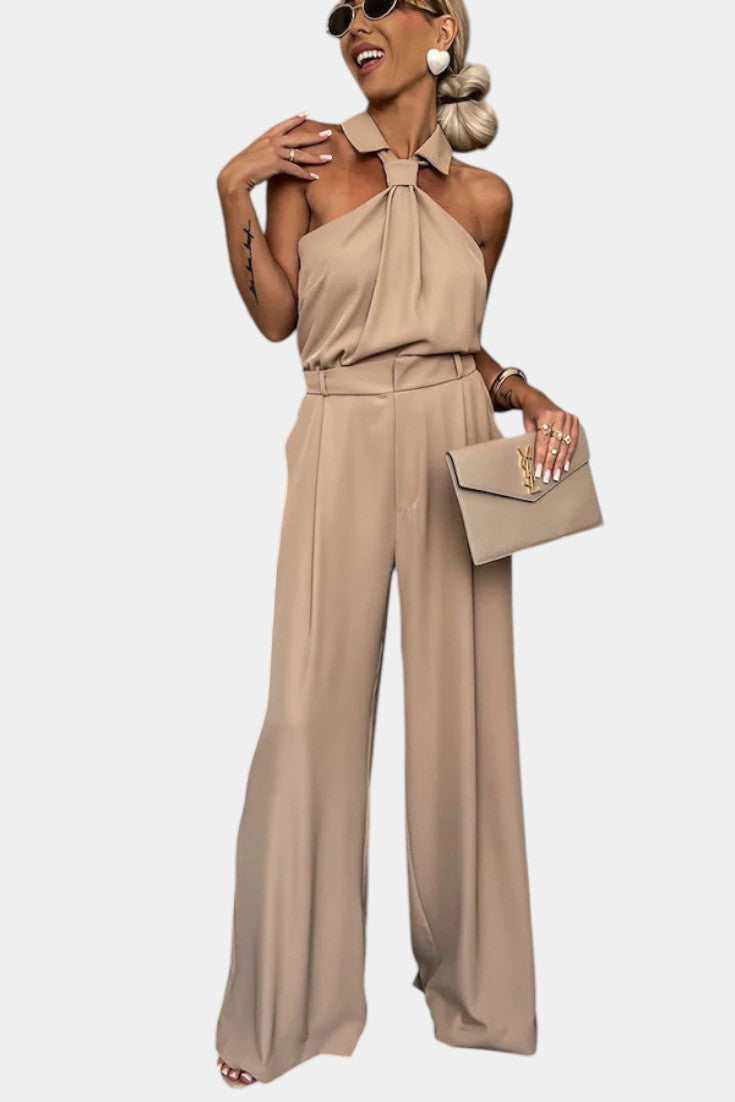 Sibyl Ensemble Halter à Silhouette Fluide