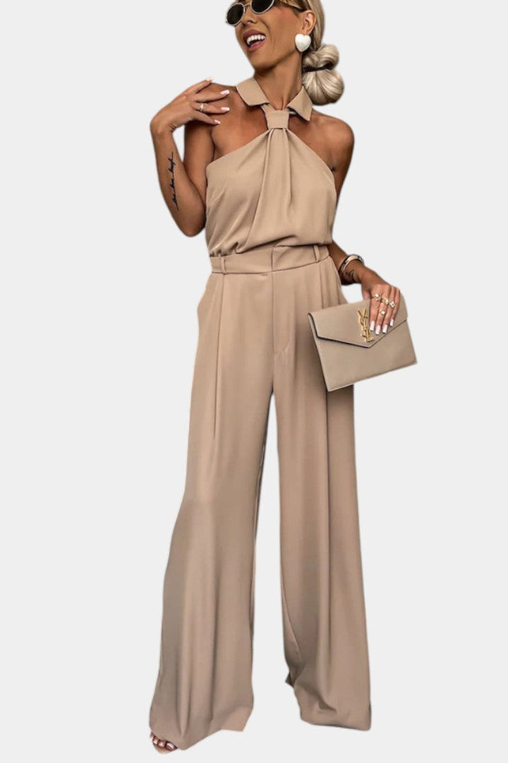 Sibyl Ensemble Halter à Silhouette Fluide