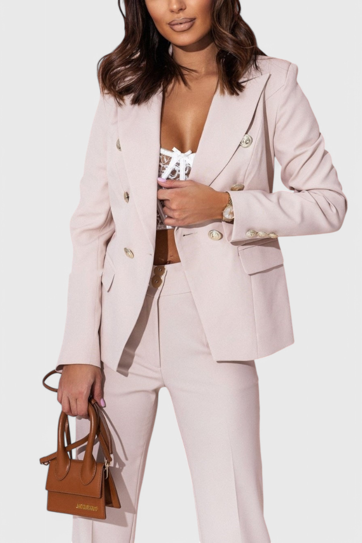 Rosalind Ensemble Blazer Cintré et Pantalon Slim