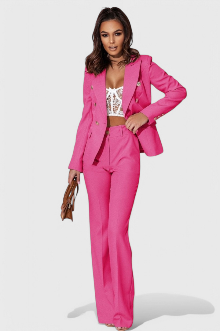 Rosalind Ensemble Blazer Cintré et Pantalon Slim