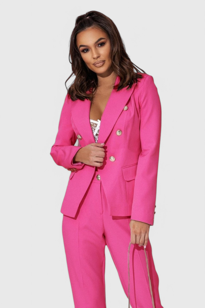Rosalind Ensemble Blazer Cintré et Pantalon Slim