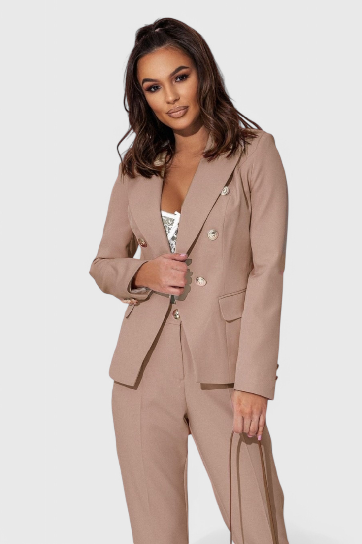 Rosalind Ensemble Blazer Cintré et Pantalon Slim
