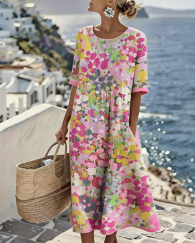 Lois | Robe Imprimée Fluide