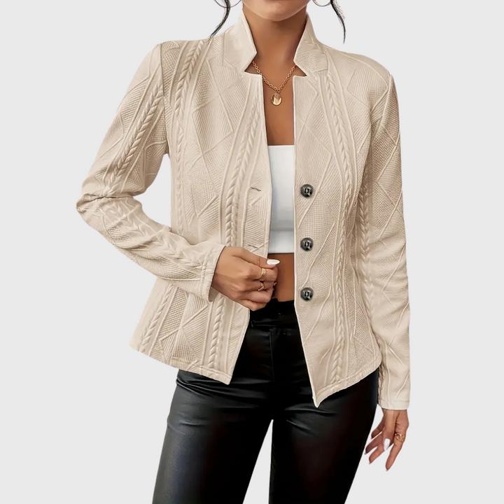 Olivia | Blazer élégant aux détails raffinés