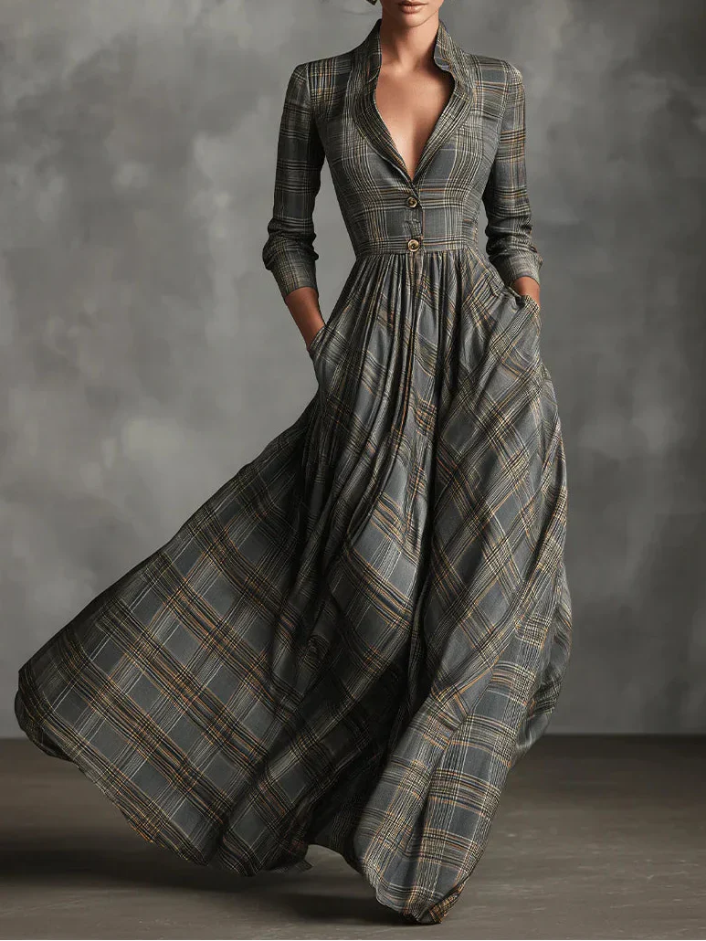 Eva ║ Robe longue contemporaine