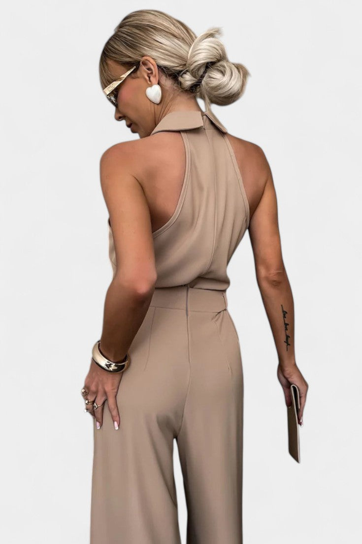 Sibyl Ensemble Halter à Silhouette Fluide