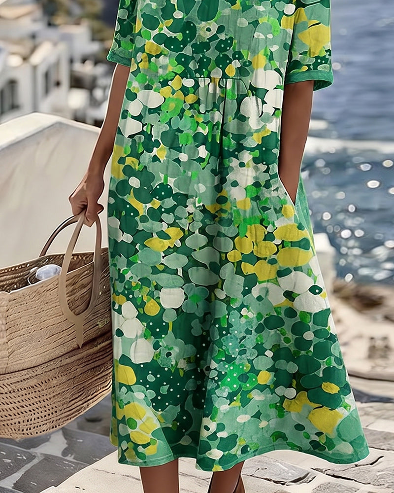 Lois | Robe Imprimée Fluide