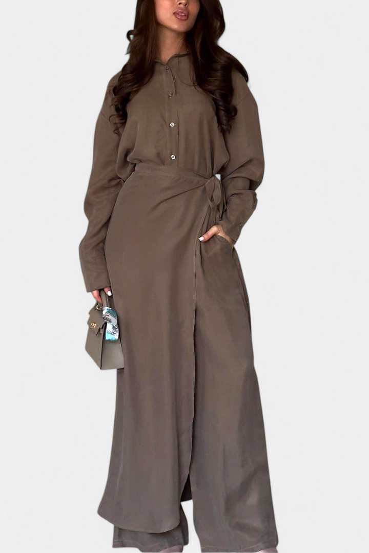 Marisol Ensemble Décontracté Chemise & Pantalon Jupe