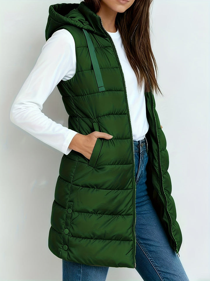 Célestine | Gilet d’hiver matelassé