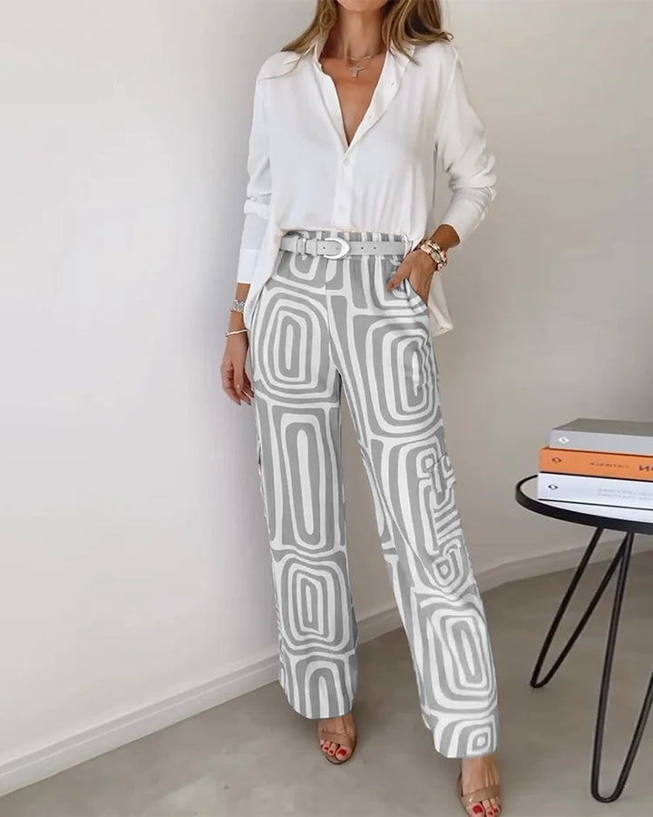 Lysa - Ensemble Confortable et Stylé (Ceinture GRATUITE)