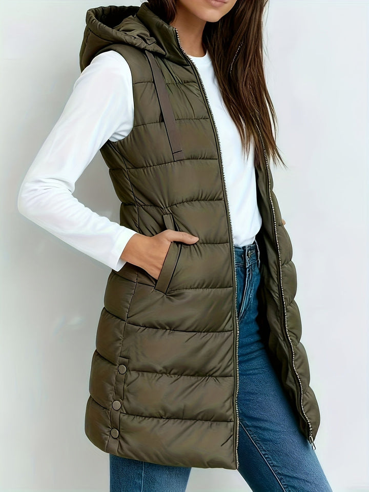 Célestine | Gilet d’hiver matelassé