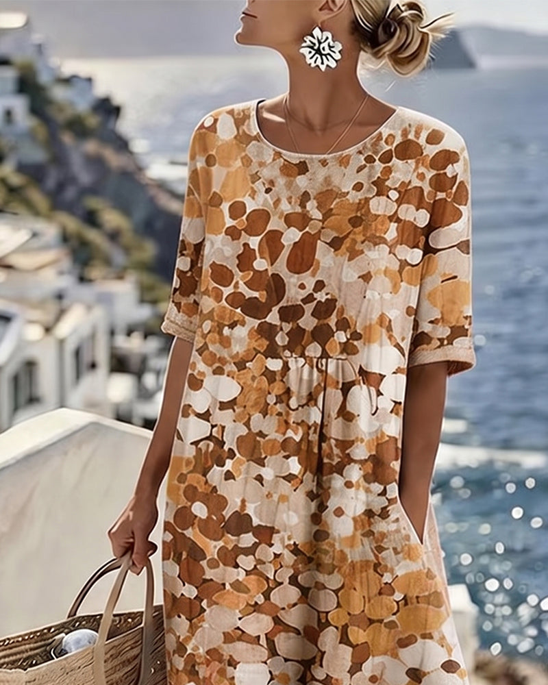 Lois | Robe Imprimée Fluide