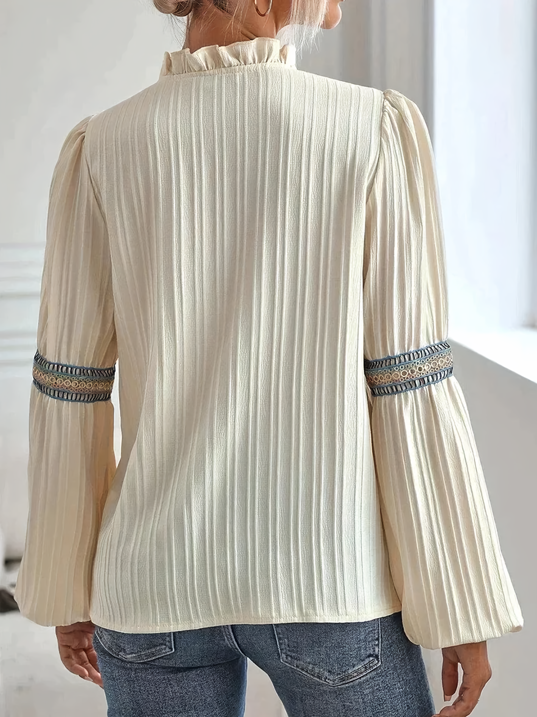 Noémie™ | Blouse en Dentelle