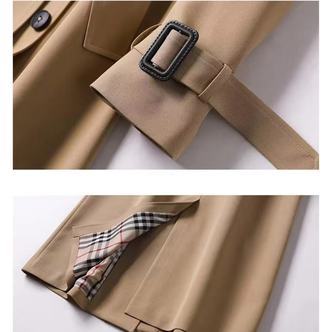 Madeleine | Trench long classique ceinturé