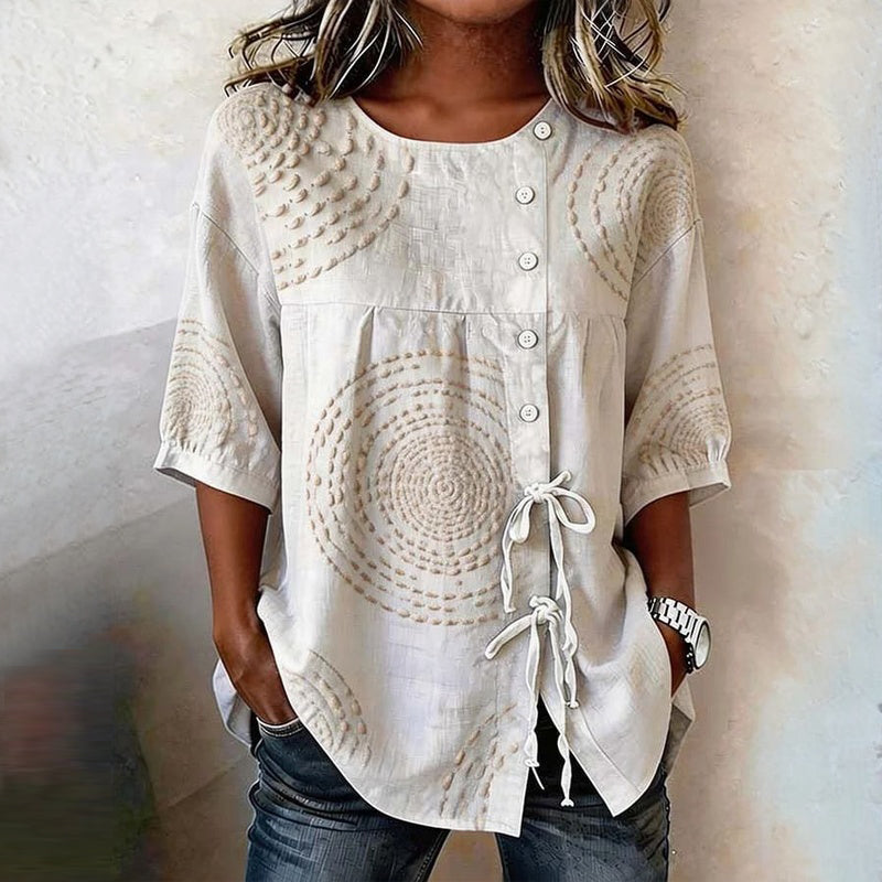 Blouse Vintage Décontractée