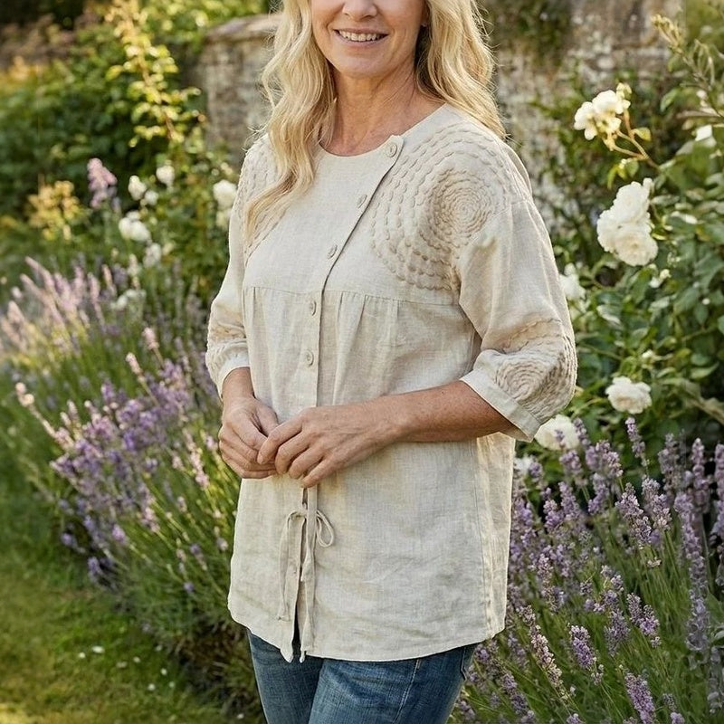 Blouse Vintage Décontractée