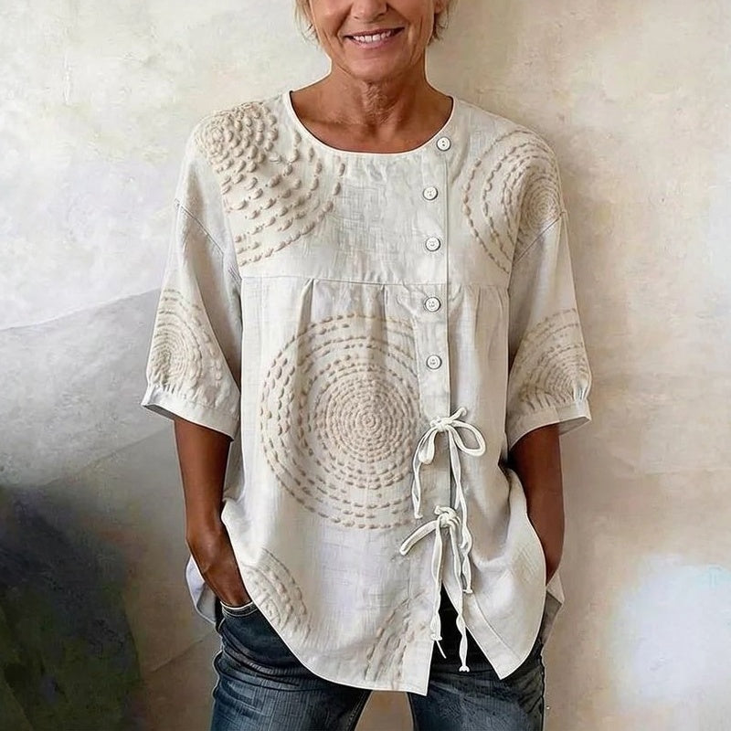 Blouse Vintage Décontractée