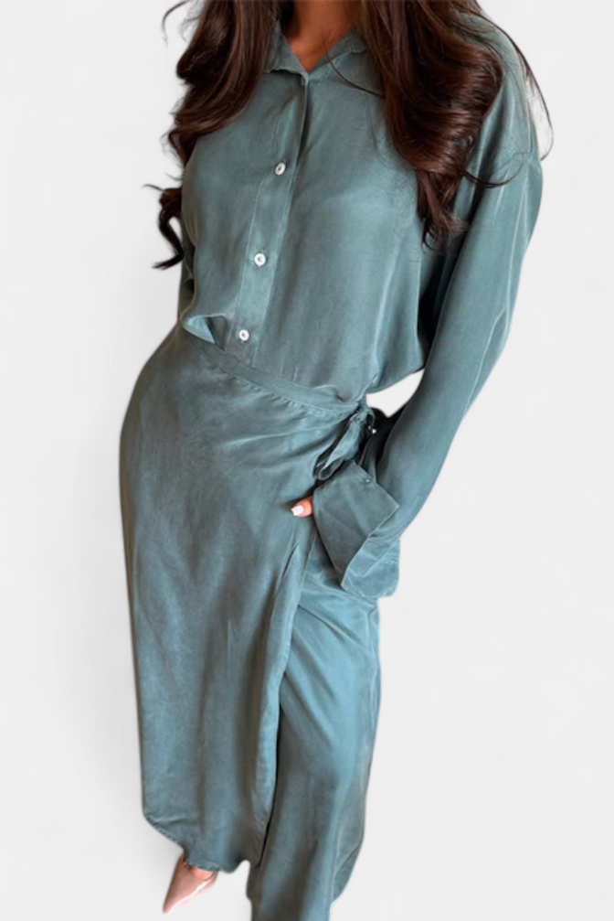 Marisol Ensemble Décontracté Chemise & Pantalon Jupe