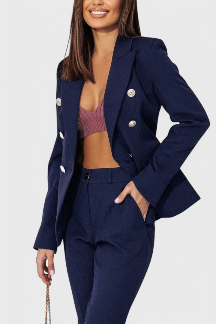 Rosalind Ensemble Blazer Cintré et Pantalon Slim