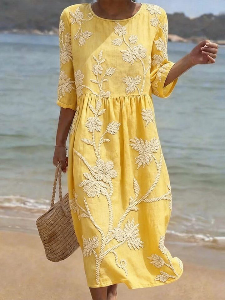 Raquel | Robe Vintage Brodée
