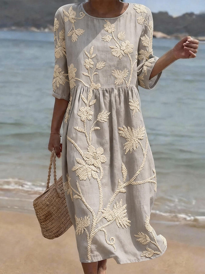 Raquel | Robe Vintage Brodée