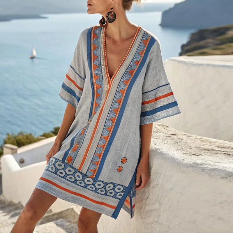 Élégante Gwen - Robe Maxi Fluide pour Toutes les Occasions