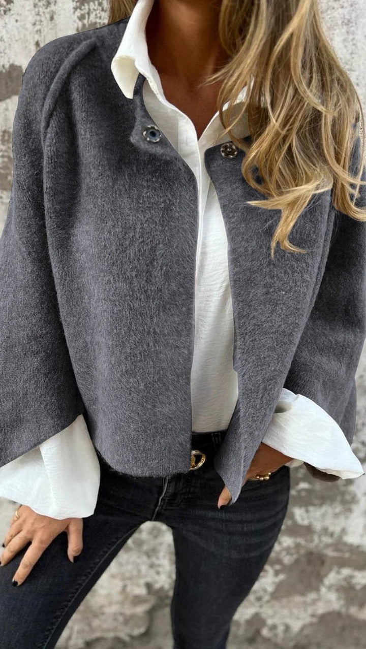 Camille | Blazer ouvert élégant avec détail de boutons
