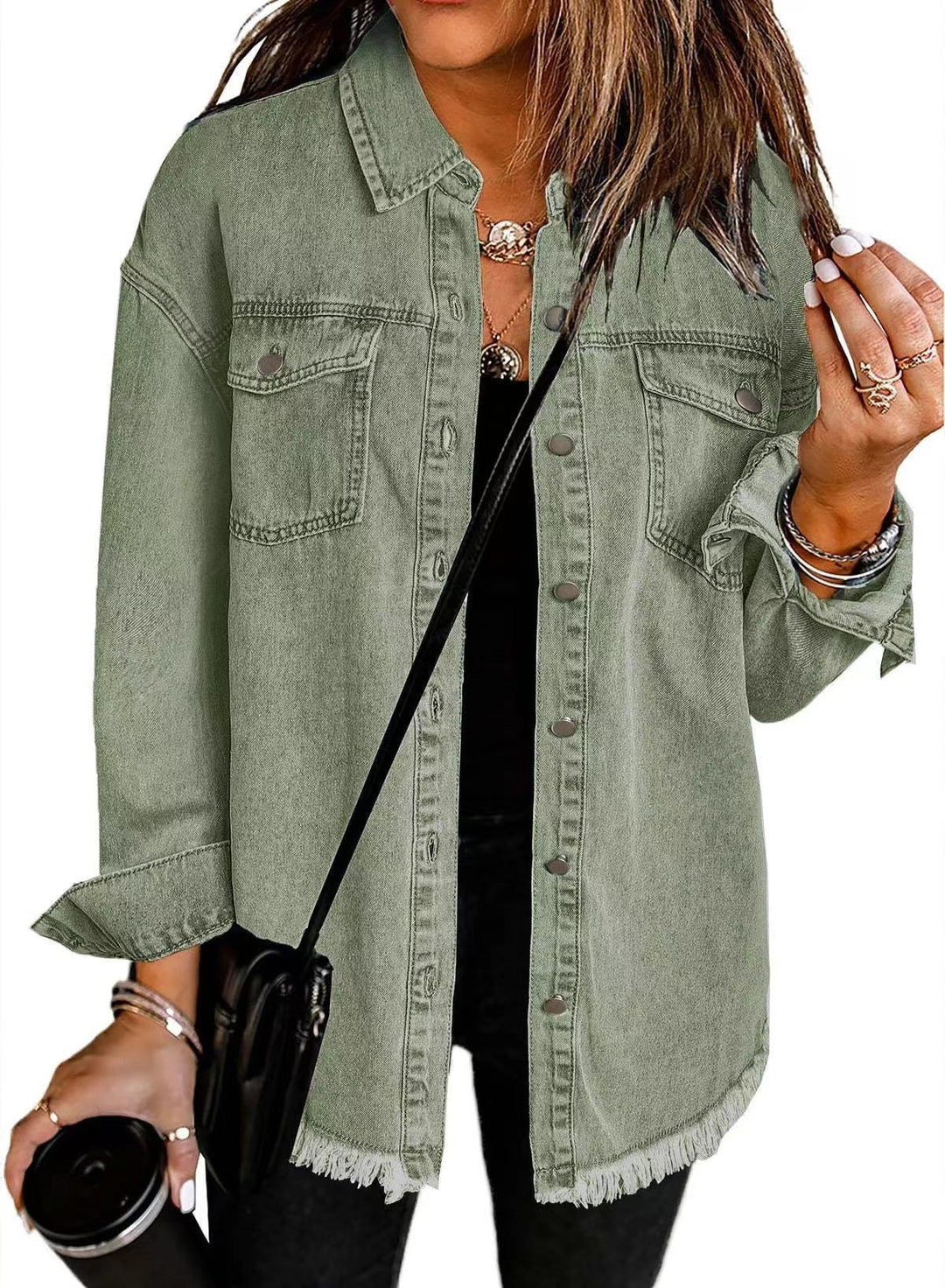Arlena | Veste en denim classique du quotidien
