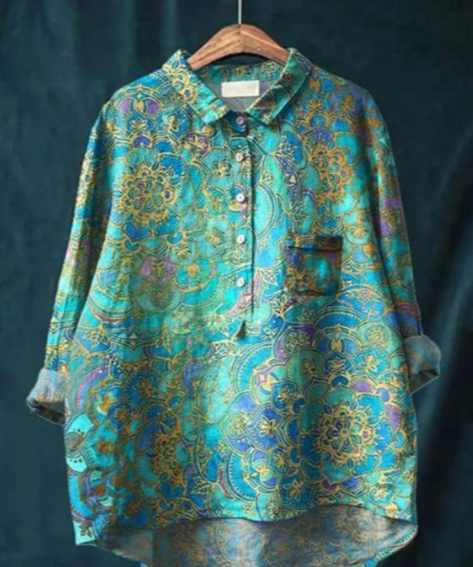 Claire™ | Blouse chic à fleurs