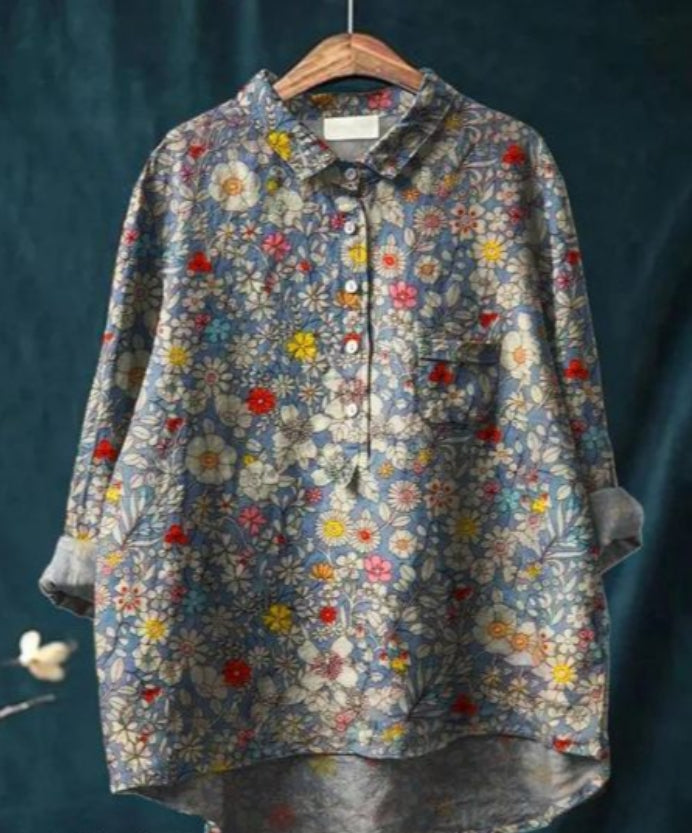 Claire™ | Blouse chic à fleurs