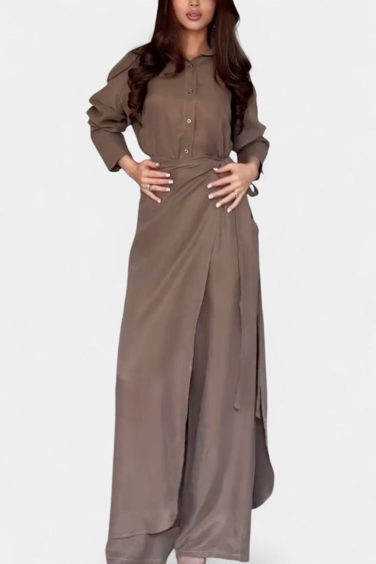 Marisol Ensemble Décontracté Chemise & Pantalon Jupe