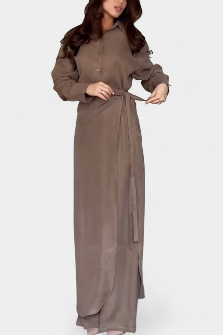 Marisol Ensemble Décontracté Chemise & Pantalon Jupe