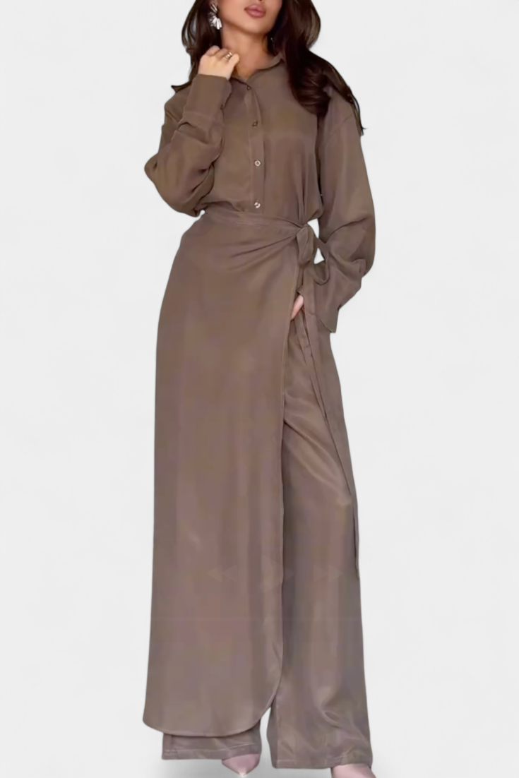 Marisol Ensemble Décontracté Chemise & Pantalon Jupe