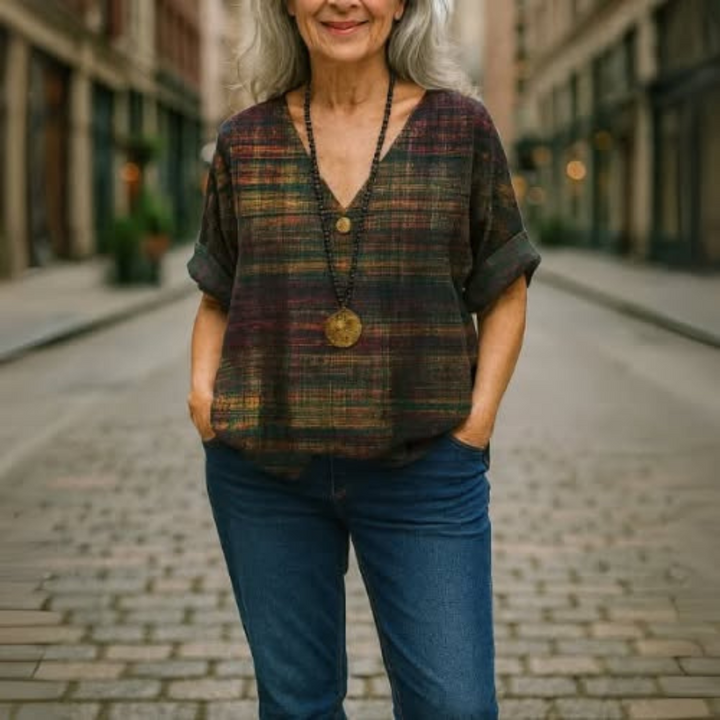Kristina™ | Blouse colorée