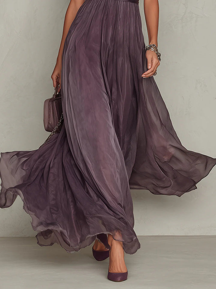 Ashley | Robe Longue Vintage Élégante