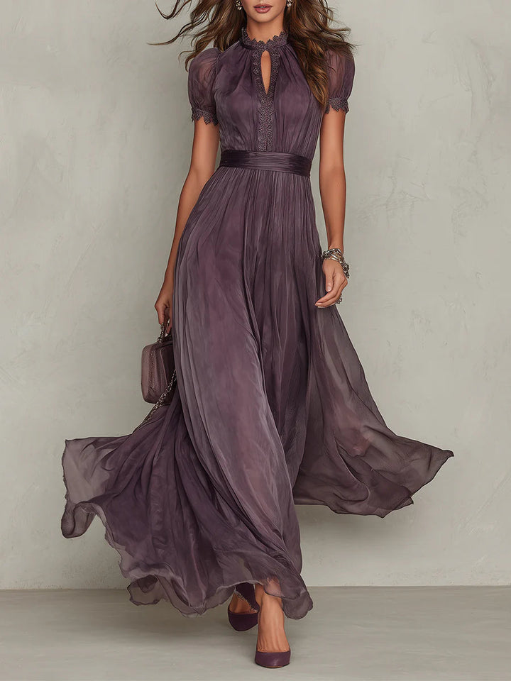 Ashley | Robe Longue Vintage Élégante