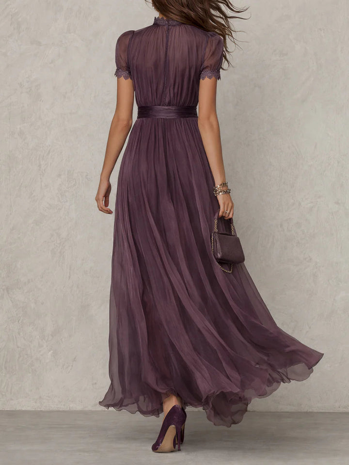 Ashley | Robe Longue Vintage Élégante