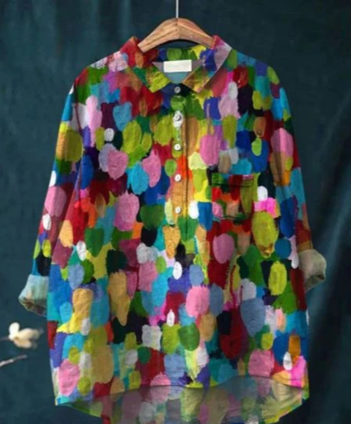 Claire™ | Blouse chic à fleurs