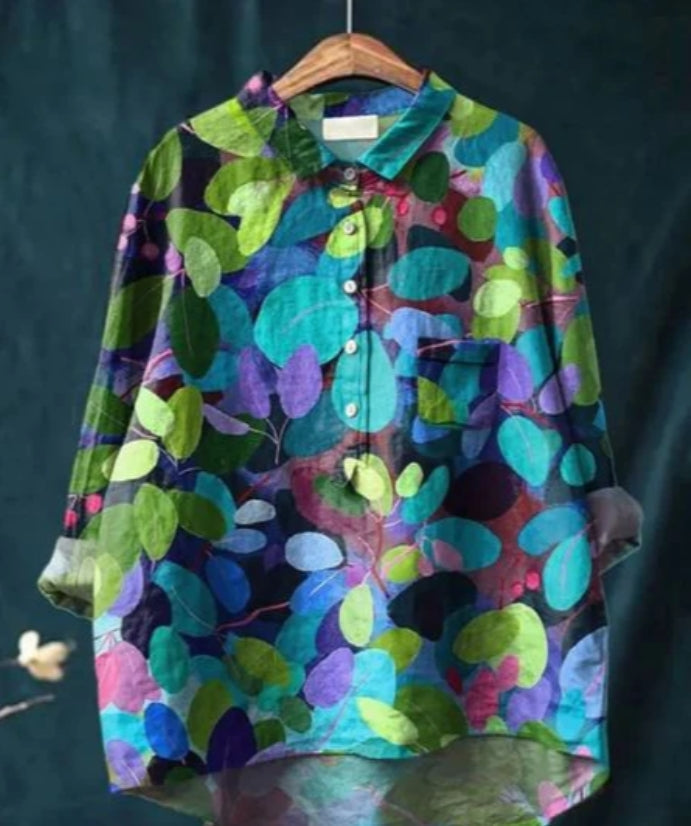 Claire™ | Blouse chic à fleurs