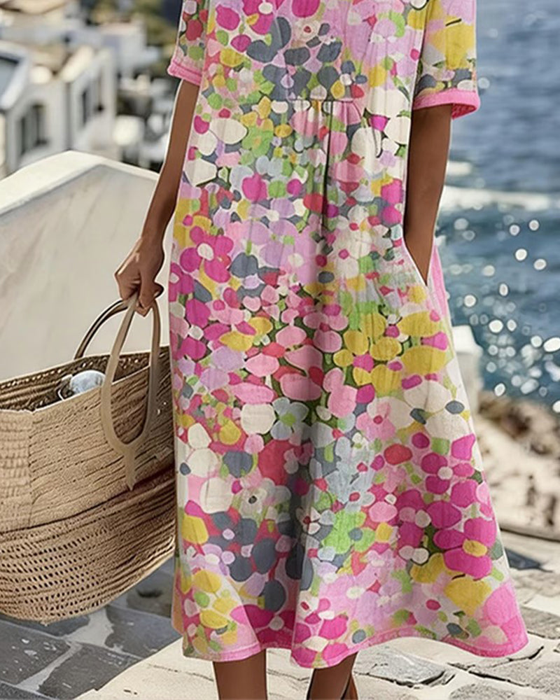 Lois | Robe Imprimée Fluide