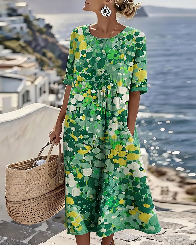 Lois | Robe Imprimée Fluide