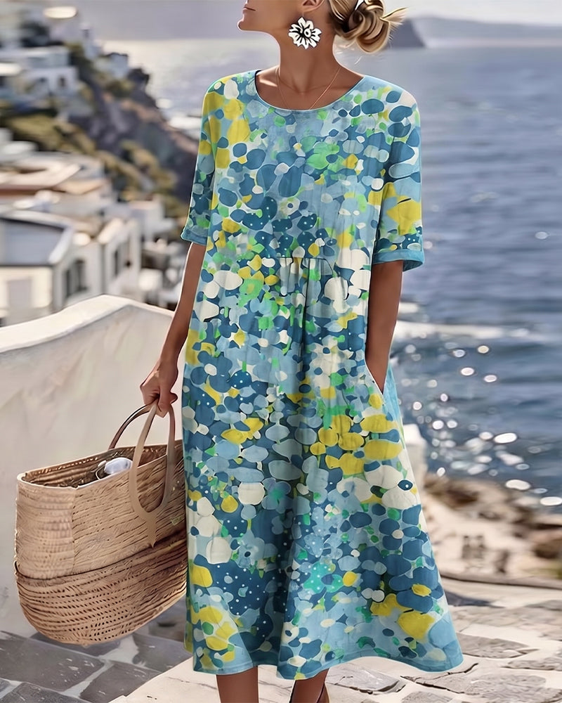 Lois | Robe Imprimée Fluide
