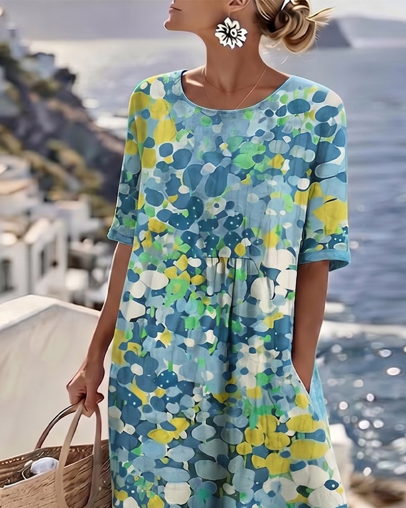 Lois | Robe Imprimée Fluide