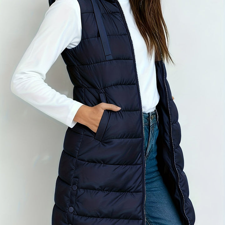 Célestine | Gilet d’hiver matelassé