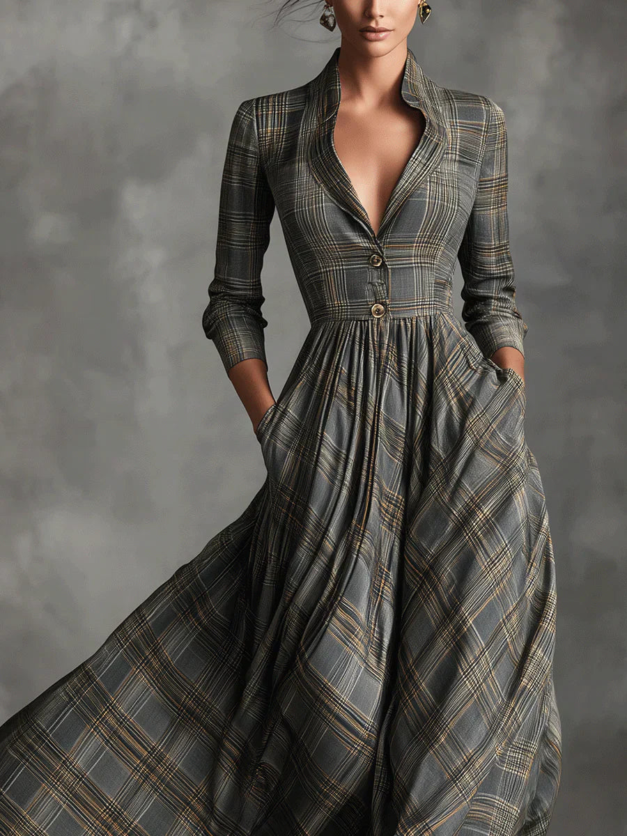Eva ║ Robe longue contemporaine